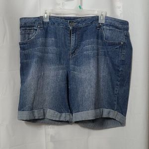Blue Jean shorts size 20W